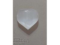 Large Selenite Heart