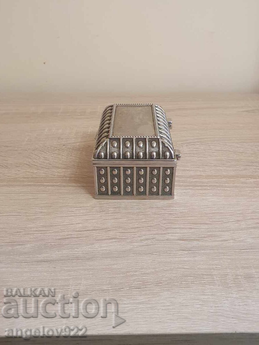 Όμορφο μεταλλικό κουτί κοσμημάτων!!! - 5