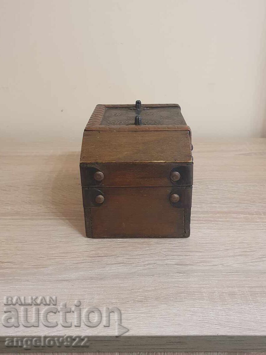 Παράδοση Βίντατζ ξύλινο κουτί κοσμημάτων!!!