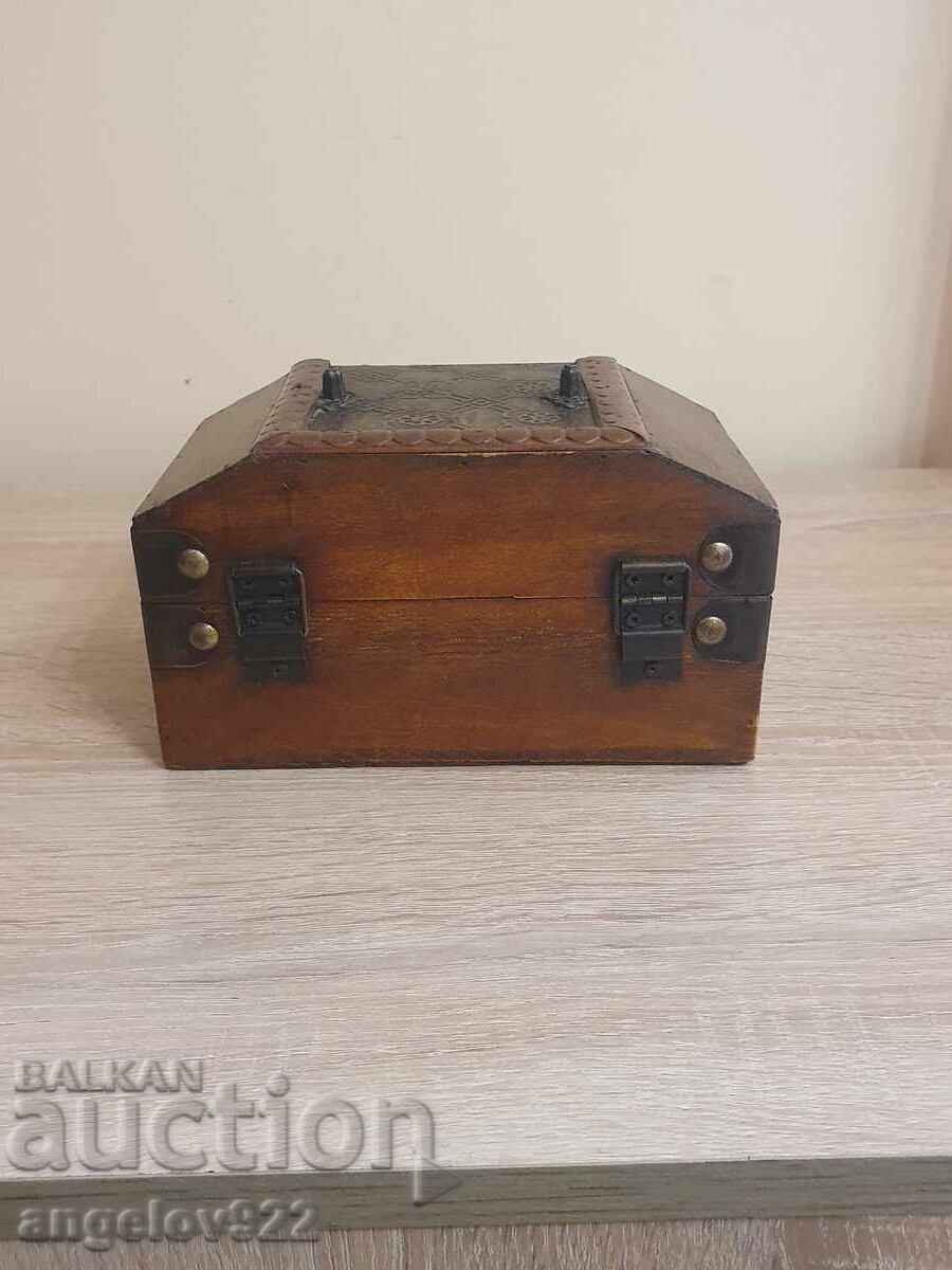 Βίντατζ ξύλινο κουτί κοσμημάτων!!! - 5