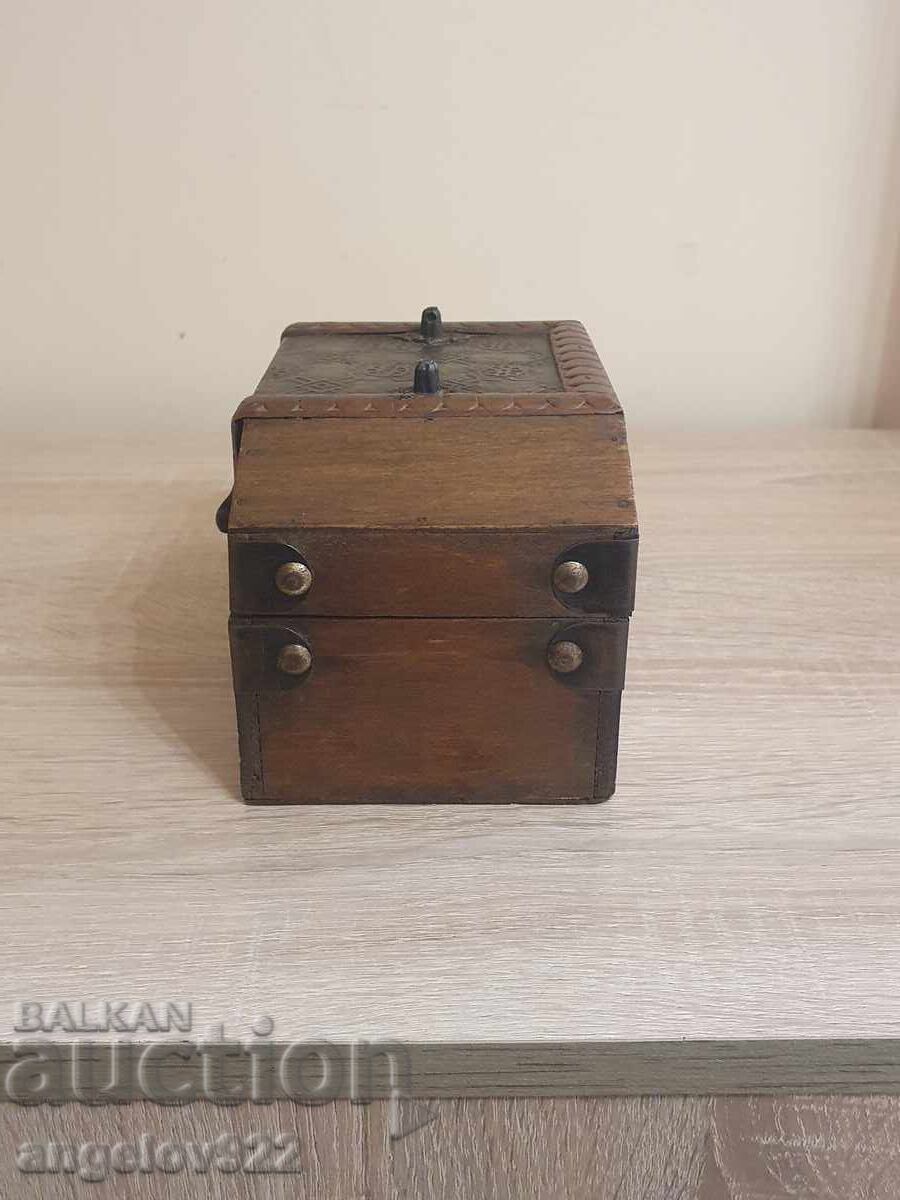 Βίντατζ ξύλινο κουτί κοσμημάτων!!! - 6