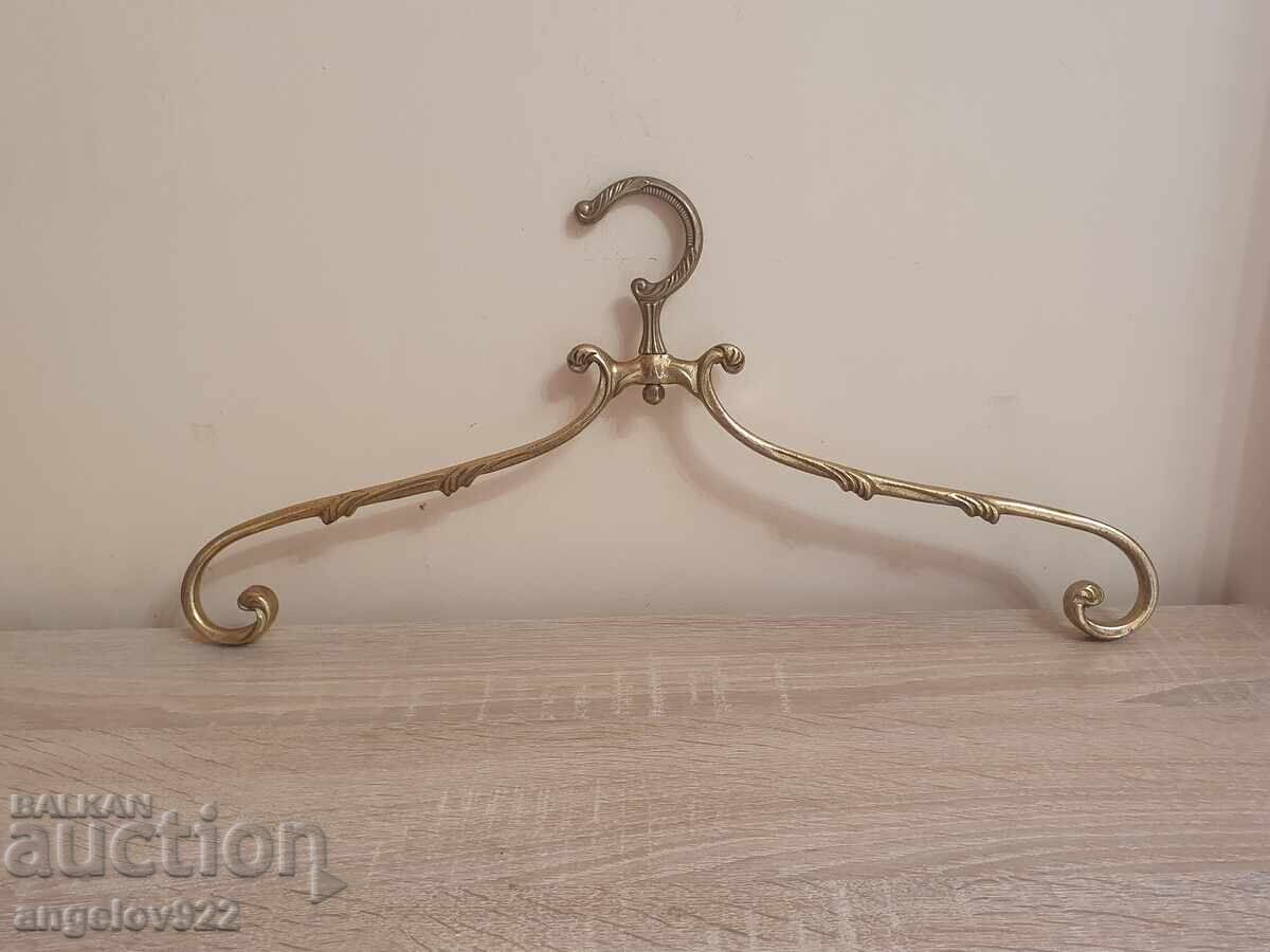 Massive vintage bronze coat rack 2 - 6