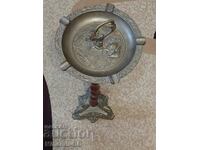 Μεγάλο παλιό σταχτοδοχείο