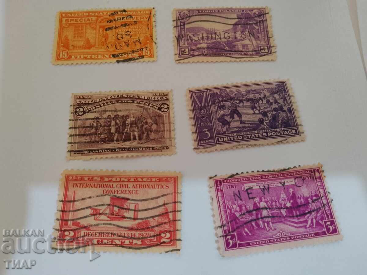Postage stamps USA -0.01 cents Postage stamps USA -0.01 cents