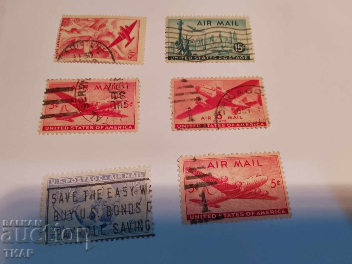 Postage stamps USA -0.01 cents Postage stamps USA -0.01 cents