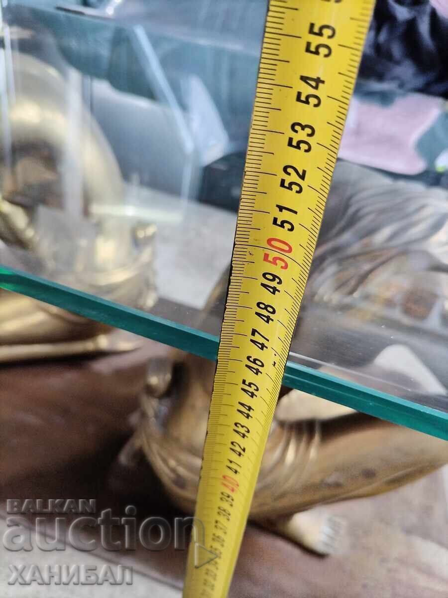 BEAUTIFUL BRONZE COFFEE TABLE - 7