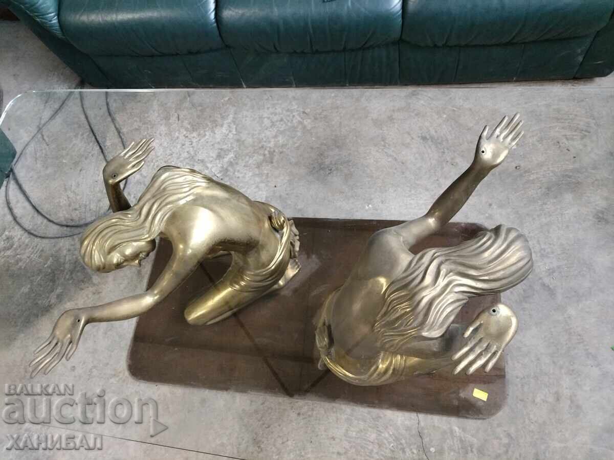 BEAUTIFUL BRONZE COFFEE TABLE