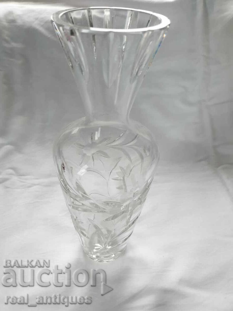 Crystal vase