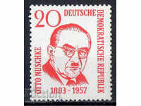1958. RDG. Otto Nuschke, politician german