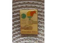 Badge - Olympic Games, Moscow 1980