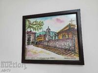 Η Άνω Εκκλησία "Αγία Θεοτόκος" Βαλεντίν Πέσκοφ ακουαρέλα