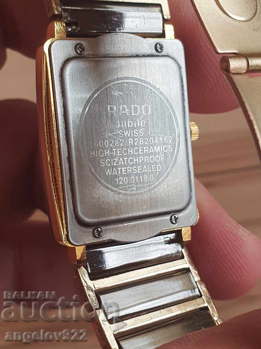 Auction  Swiss RADO Jubile Wristwatch
