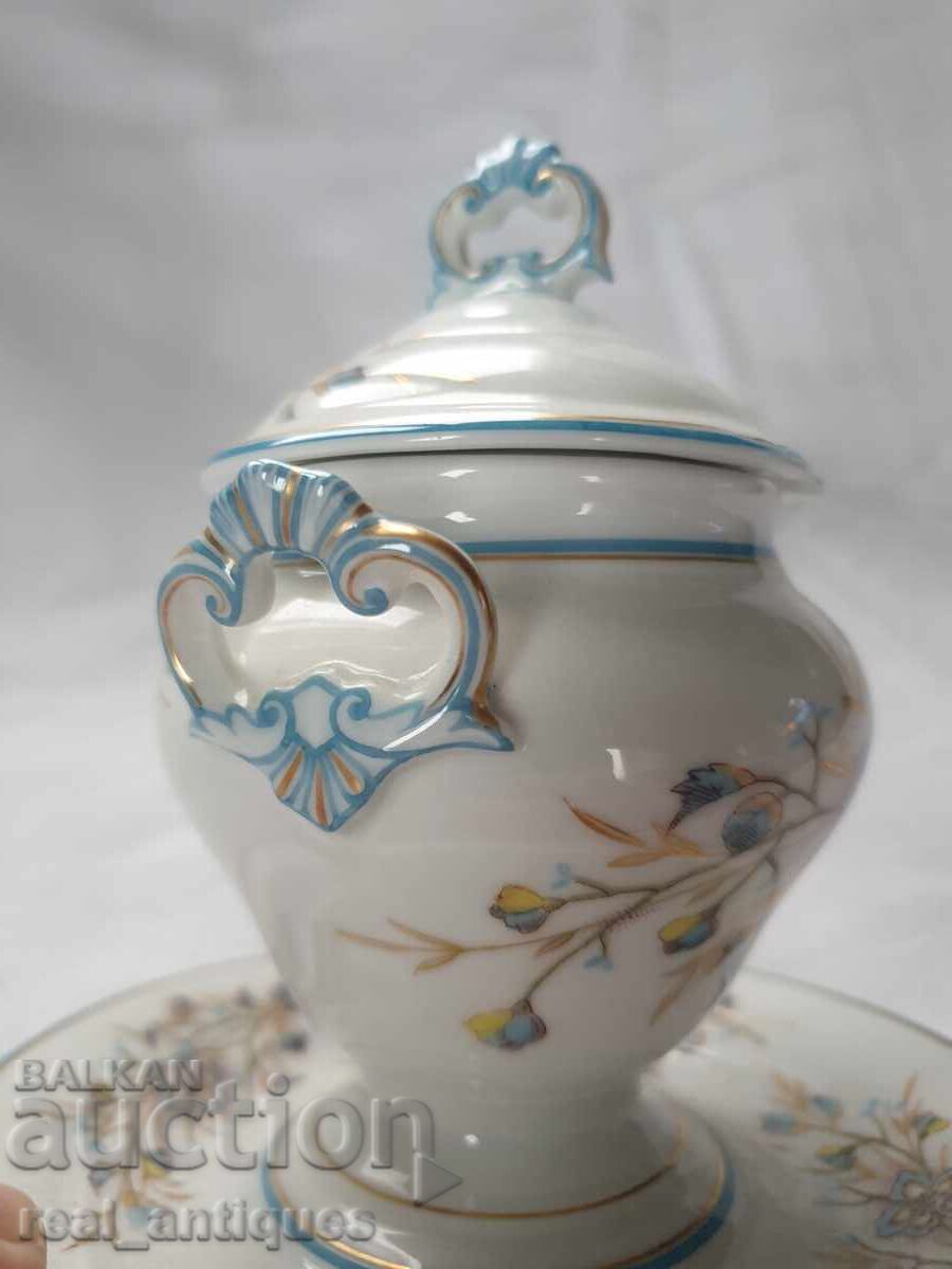 Δημοπρασία Πορσελάνινο μπολ ζάχαρης Δημοπρασία Πορσελάνινο μπολ ζάχαρης