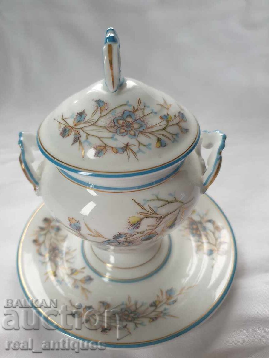 Πορσελάνινο μπολ ζάχαρης Πορσελάνινο μπολ ζάχαρης