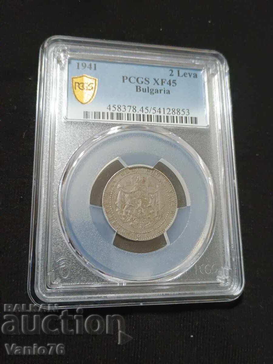 2 leva 1941g. XF45 2 leva 1941g. XF45