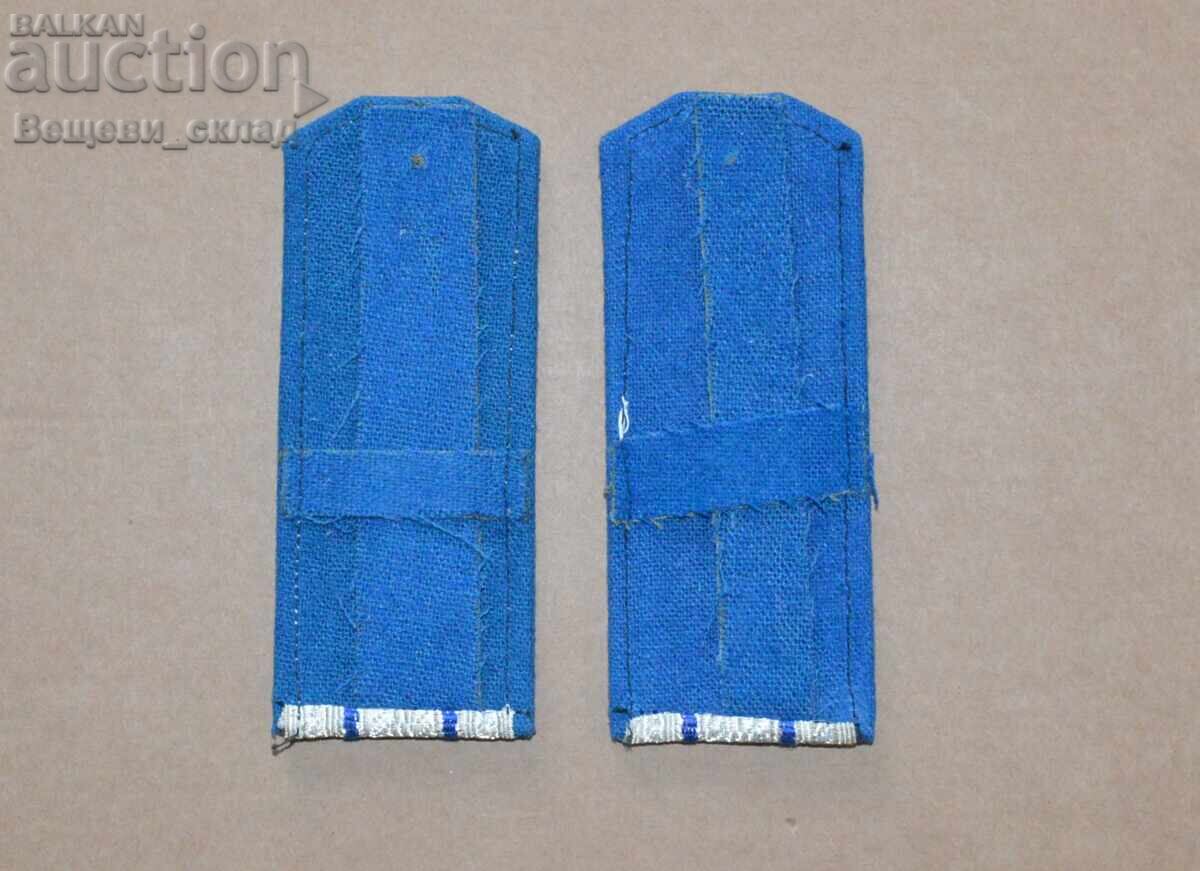 Senior Officer's Metallic Braid Shoulder Boards Ministry of Interior Fire Department with price 25.00 BGN | € 12.78 Senior Officer's Metallic Braid Shoulder Boards Ministry of Interior Fire Department with price 25.00 BGN | € 12.78