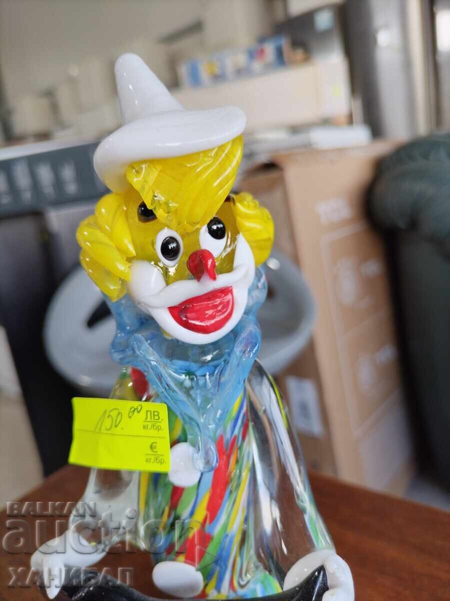 VERY BEAUTIFUL CLOWN MORANO HANDMADE with price 150.00 BGN | € 76.69