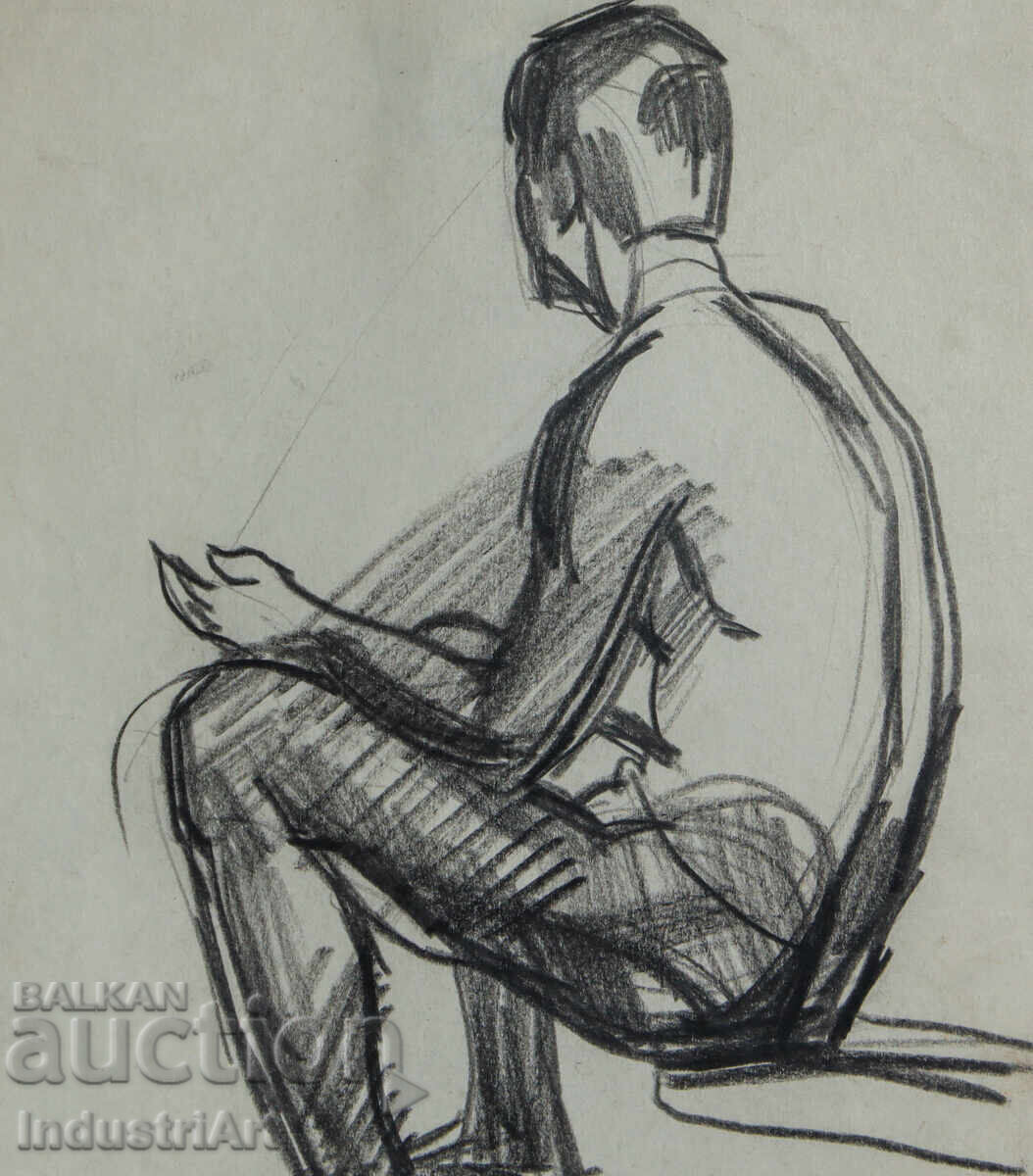 Livrarea Desen vechi schiță creion portret corp gol Livrarea Desen vechi schiță creion portret corp gol