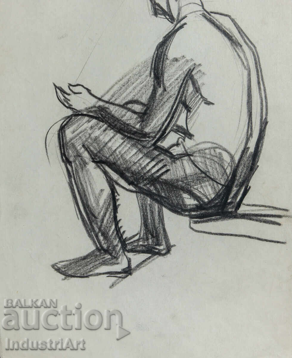 Desen vechi schiță creion portret corp gol - 5 Desen vechi schiță creion portret corp gol - 5