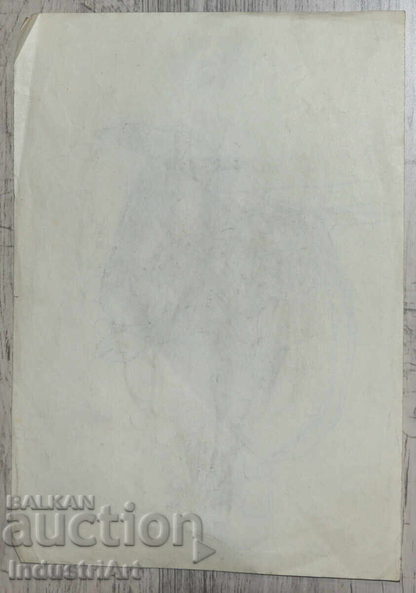 Desen vechi schiță creion portret corp gol - 6 Desen vechi schiță creion portret corp gol - 6