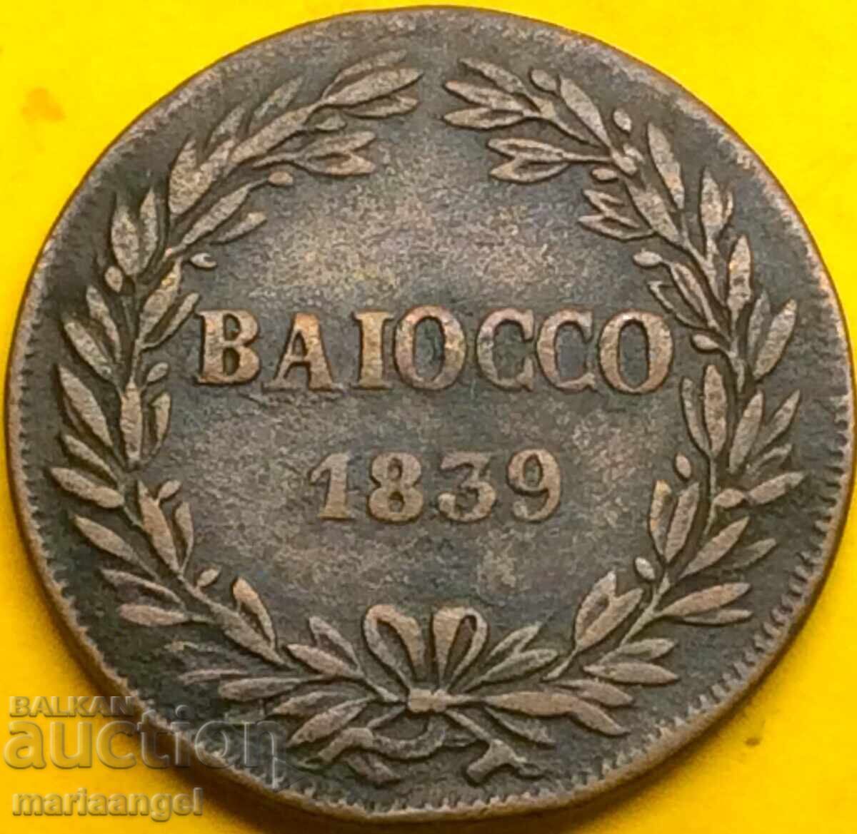 bayoko 1839 Βατικανό Ρώμη 30mm χάλκινο - σπάνιο! bayoko 1839 Βατικανό Ρώμη 30mm χάλκινο - σπάνιο!