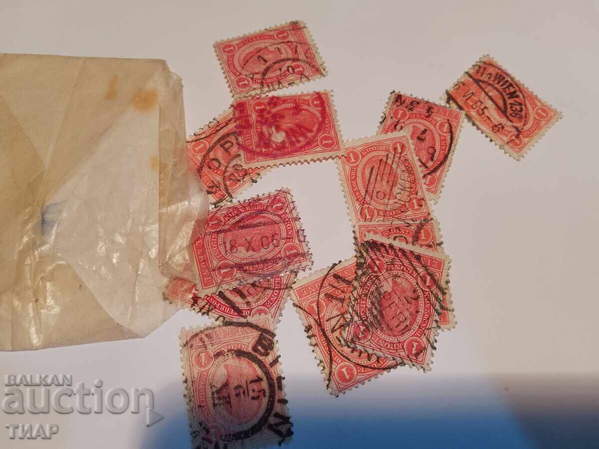 Postage stamps -0.01 cents Postage stamps -0.01 cents