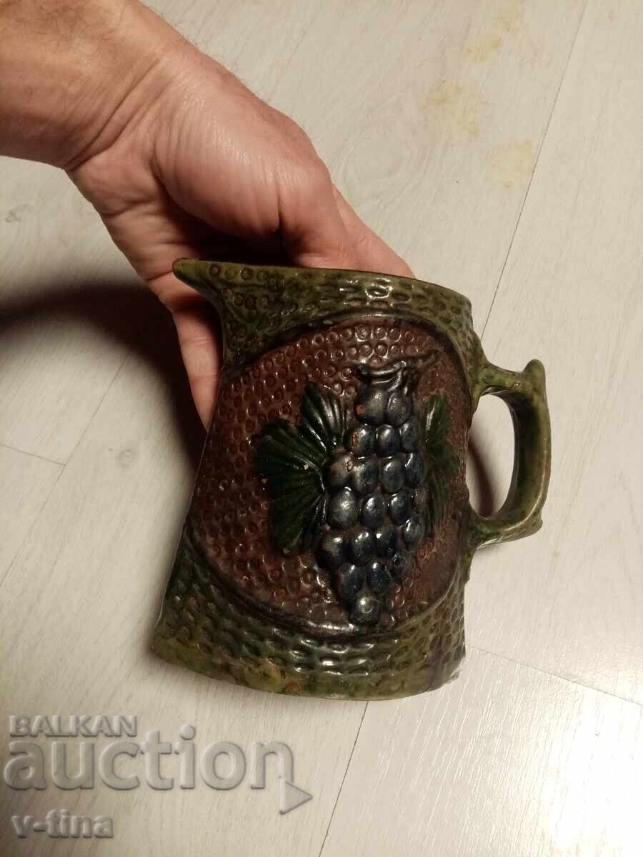 Old Troy Pottery Jug, Handmade with price 60.00 BGN | € 30.68 Old Troy Pottery Jug, Handmade with price 60.00 BGN | € 30.68