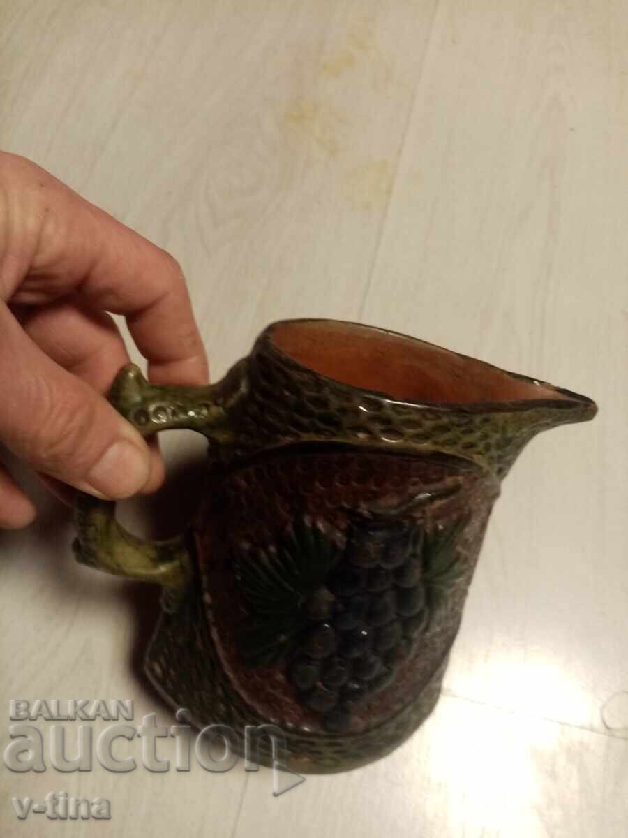 Old Troy Pottery Jug, Handmade - 5 Old Troy Pottery Jug, Handmade - 5