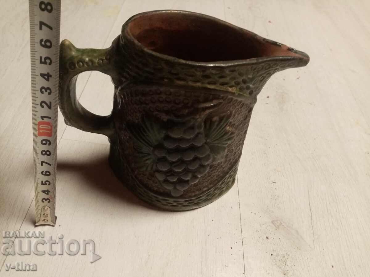 Old Troy Pottery Jug, Handmade - 7 Old Troy Pottery Jug, Handmade - 7