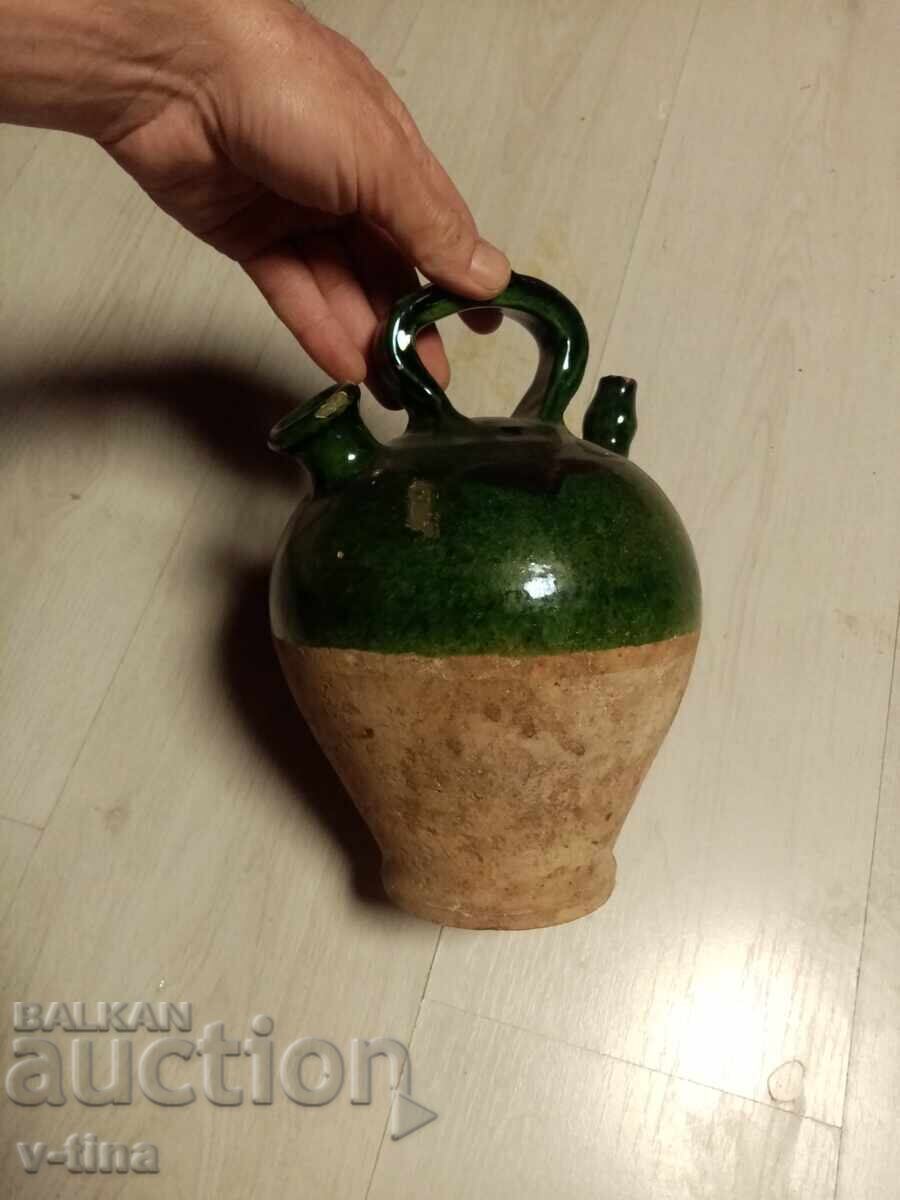 Delivery of Old 100-year-old rare jug krondir ceramics