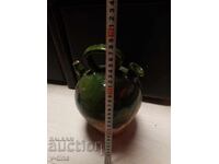 Стара 100 годишна рядка стомна крондир керамика