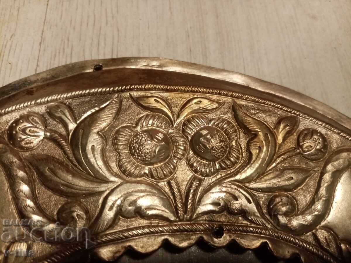 Стар голям ореол обков Стара икона сачан сечан - 5 Стар голям ореол обков Стара икона сачан сечан - 5