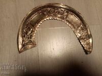 Стар голям ореол обков Стара икона сачан сечан сребро