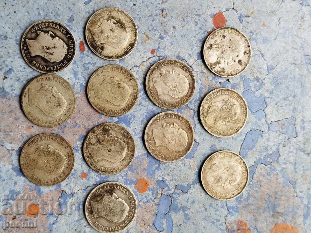 Livrarea Lot de leva de argint bulgărești Livrarea Lot de leva de argint bulgărești