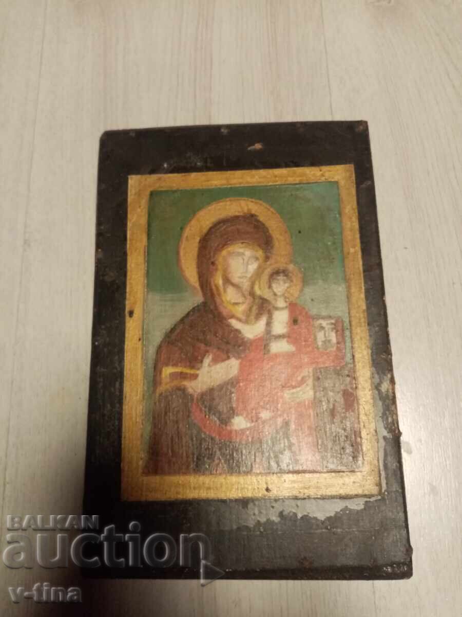 Veche icoană renascentistă pictată