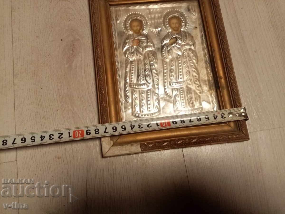 Доставка на Стара гръцка икона обков