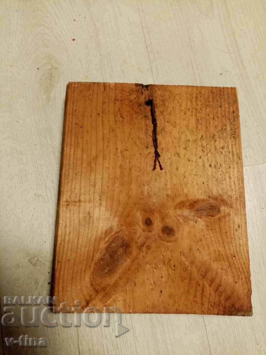 Old painted icon of the Theotokos (Virgin Mary) - 7