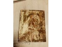 Old painted icon of the Theotokos (Virgin Mary)