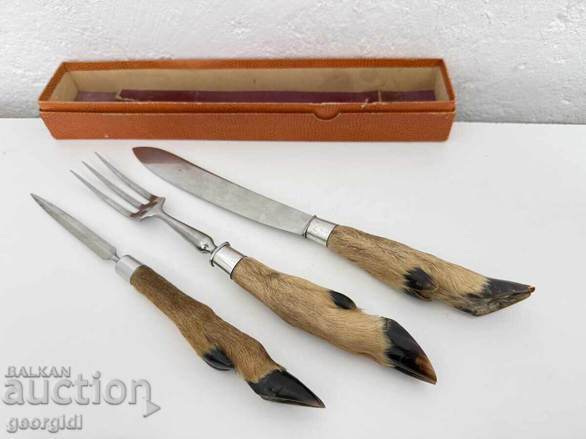 Barbecue Set - "Thiers Inox". No. 7625