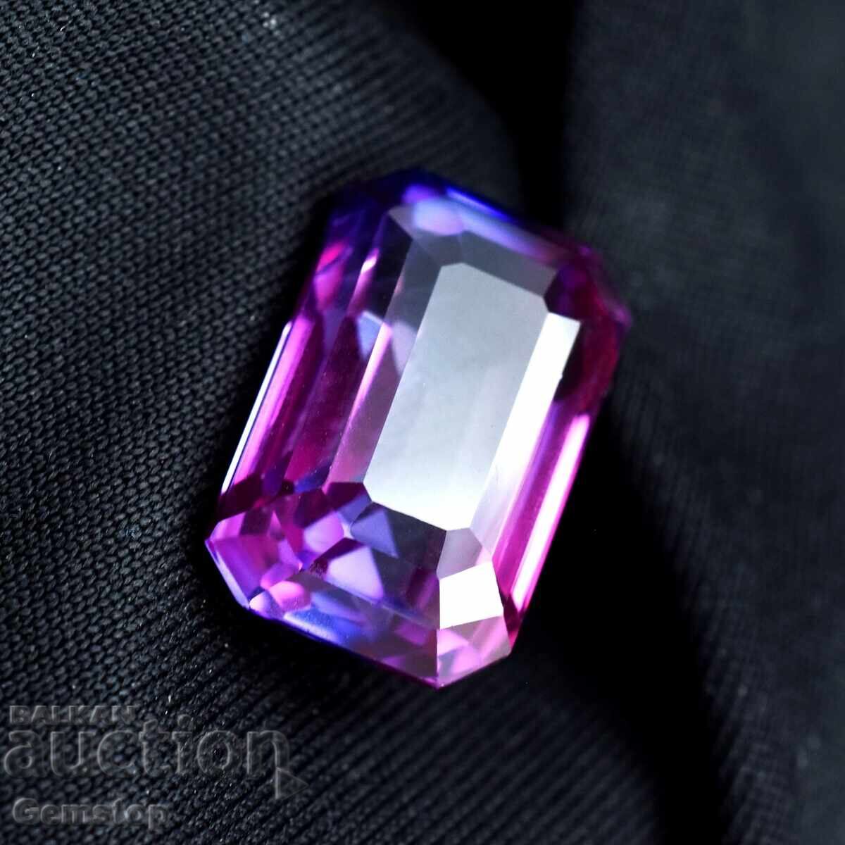 ΒΖΤ! 4.75 καρατίων φυσικός ζαφείρις σμαράγδι πιστοποιημένο. AGL από 1 λεπτό! με τιμή 11.00 BGN | € 5.62 ΒΖΤ! 4.75 καρατίων φυσικός ζαφείρις σμαράγδι πιστοποιημένο. AGL από 1 λεπτό! με τιμή 11.00 BGN | € 5.62