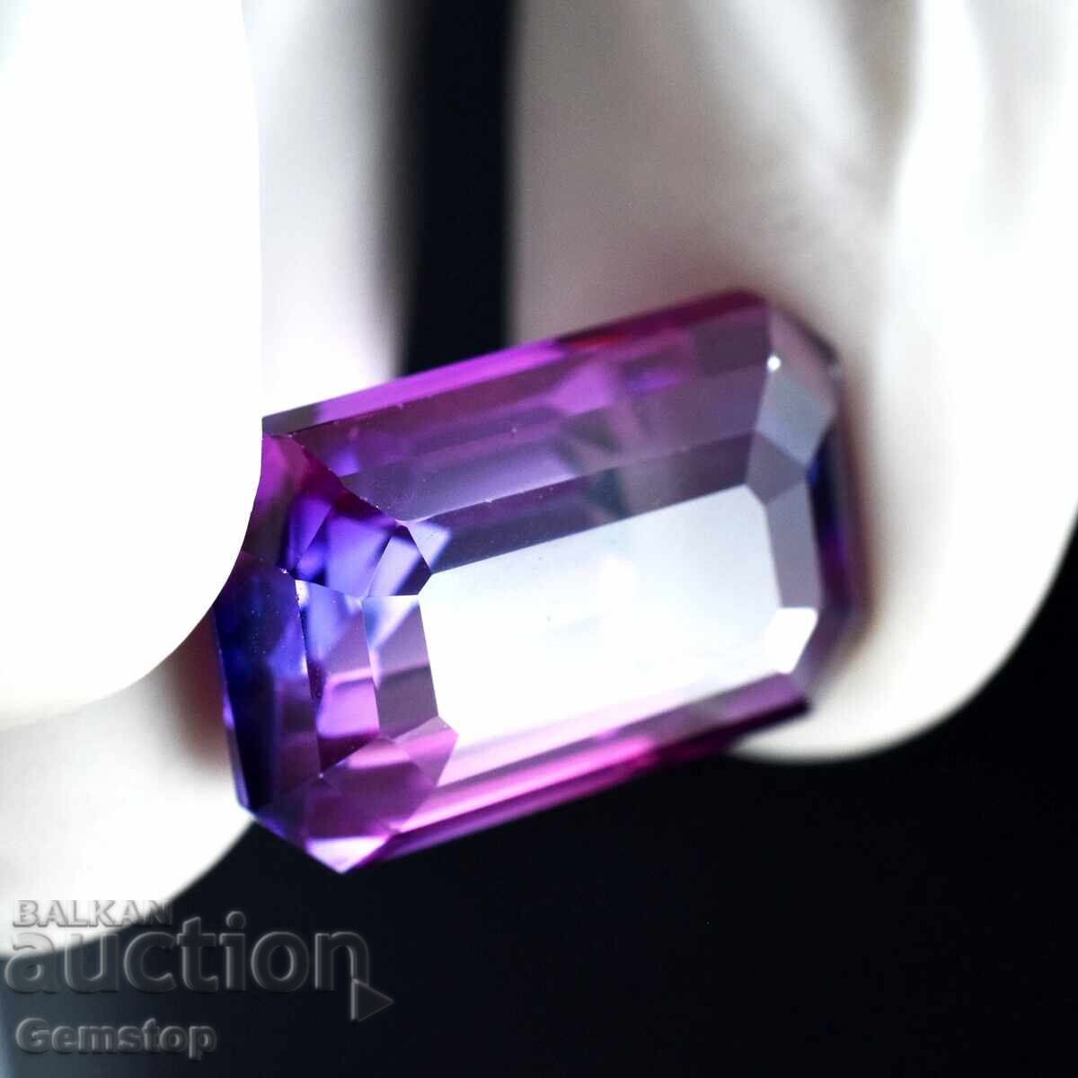 Παράδοση ΒΖΤ! 4.75 καρατίων φυσικός ζαφείρις σμαράγδι πιστοποιημένο. AGL από 1 λεπτό! Παράδοση ΒΖΤ! 4.75 καρατίων φυσικός ζαφείρις σμαράγδι πιστοποιημένο. AGL από 1 λεπτό!