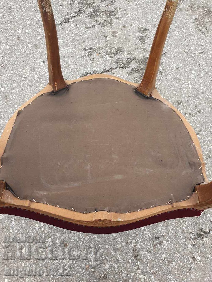 Beautiful vintage armchair solid wood!!! - 6