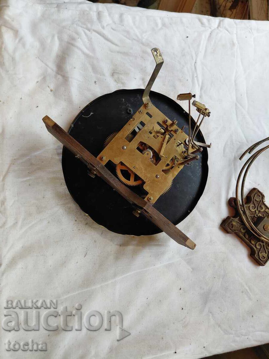 Μηχανισμός και χορδές για ρολόι τοίχου. BZC με τιμή 46.00 BGN | € 23.52