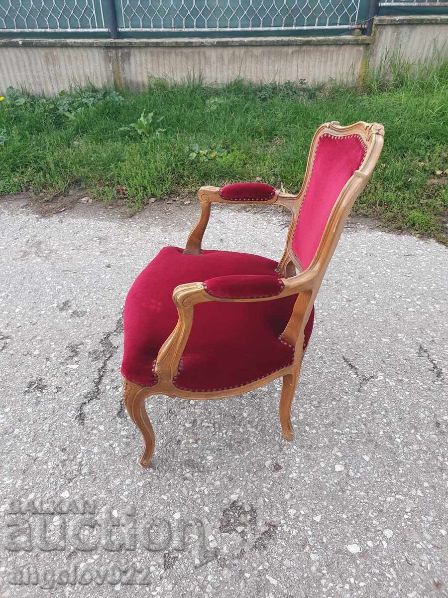 Beautiful vintage armchair solid wood!!! - 5