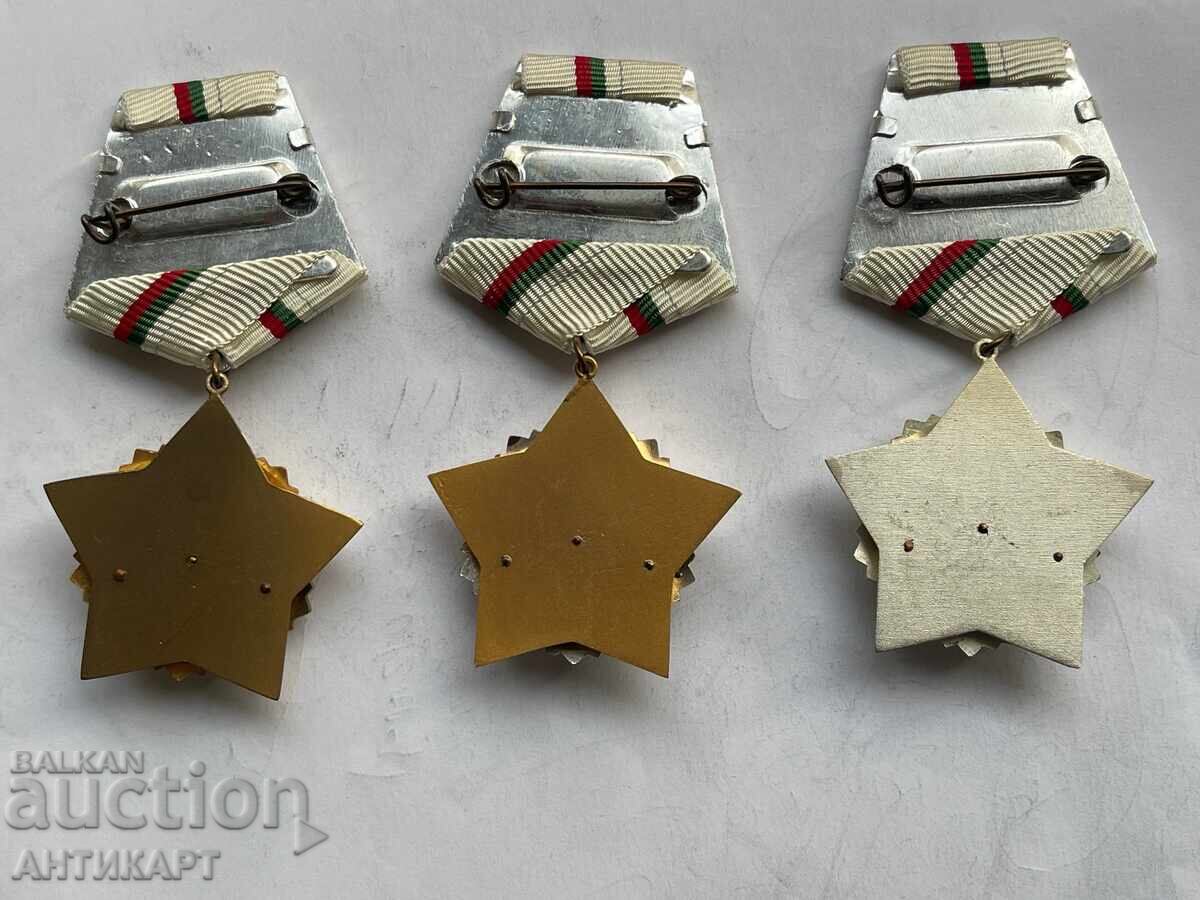 Licitație Ordinul pentru Curaj Civil și Merit set 1+2+3 st Licitație Ordinul pentru Curaj Civil și Merit set 1+2+3 st