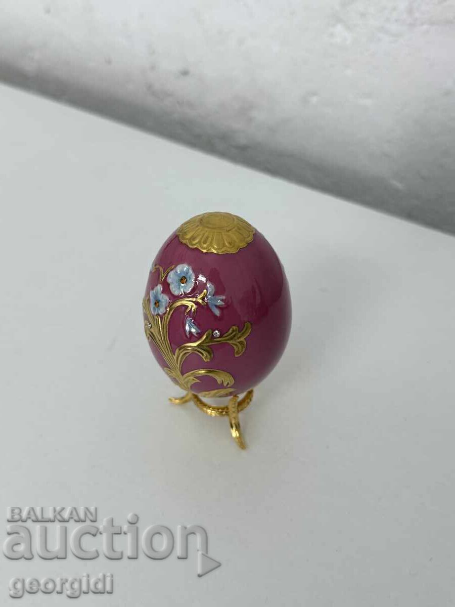 Δημοπρασία Συλλεκτικό πορσελάνινο αυγό - Franklin Mint. Νο. 7628