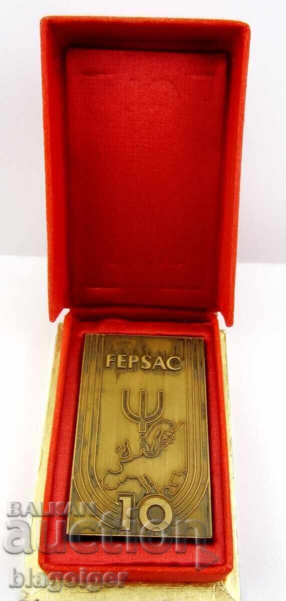 Почетен плакет-За заслуги-Спортна психология-Конгрес 1979 - 6 Почетен плакет-За заслуги-Спортна психология-Конгрес 1979 - 6