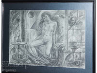 Prof. Petar Chuhovski (1922-1995) Litografia 1978