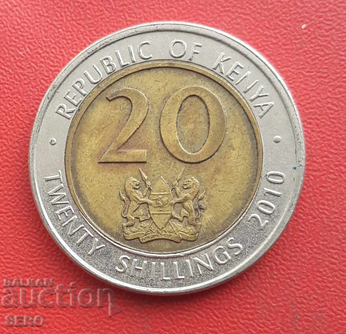 Kenya - 20 șilingi 2010