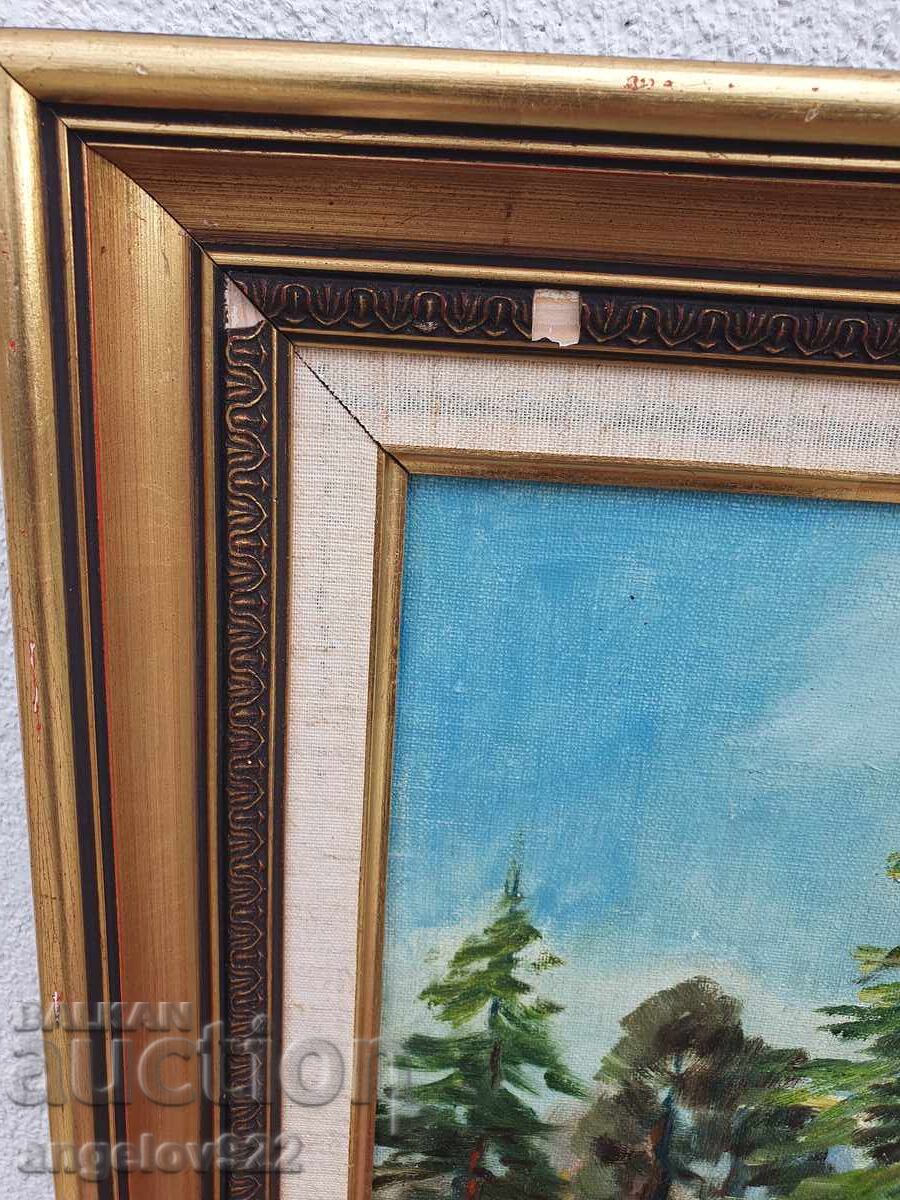 Pictura in ulei originala pe panza!!! - 7